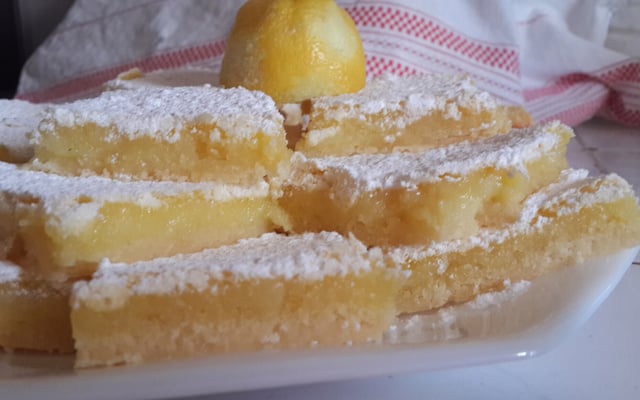 Mes carrés au citron