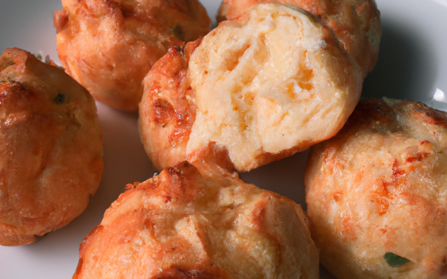 Gougères au gouda