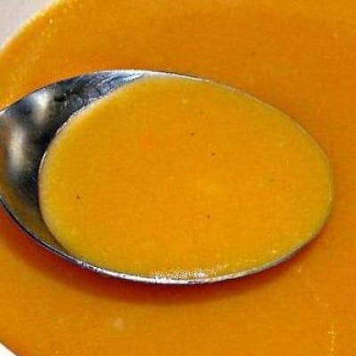 Soupe de potiron aux cacahuètes