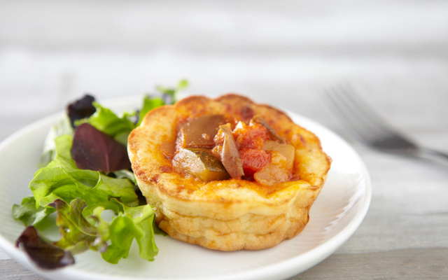 Flan de ratatouille