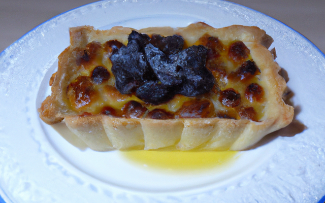 Tarte aux raisins et sa pâte sablée