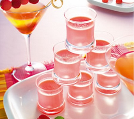 Panna cotta à la fraise Tagada