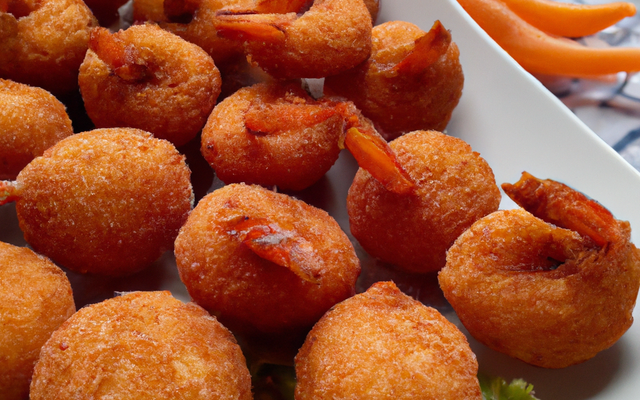 Accras aux crevettes