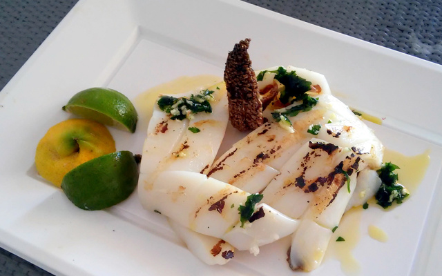 Seiche à la plancha