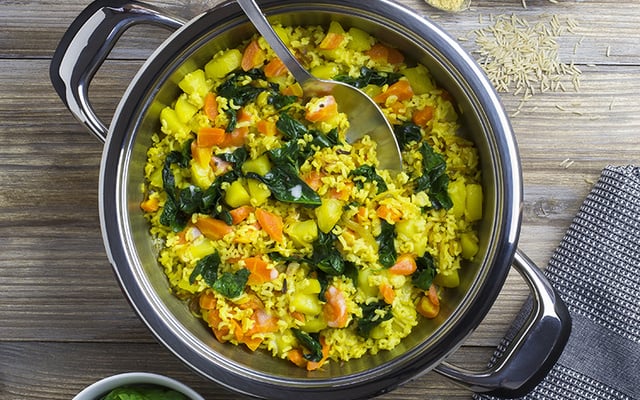 Byriani aux légumes