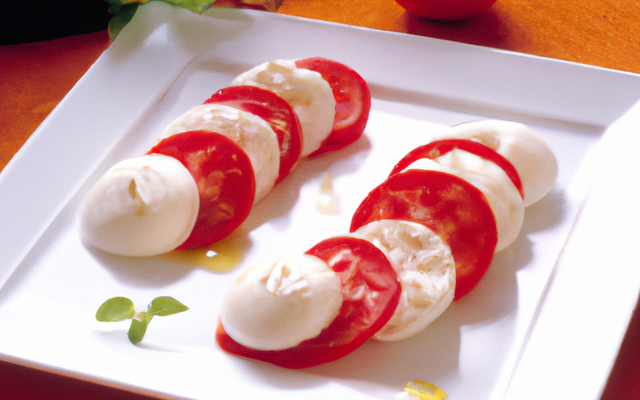 Tomates mozzarella classique