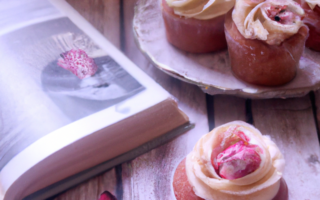 Cupcakes au thé et à la rose