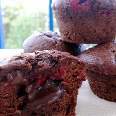 Moelleux framboise extrêmement chocolat