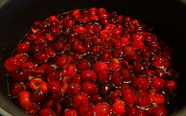 Confiture de cerises maison