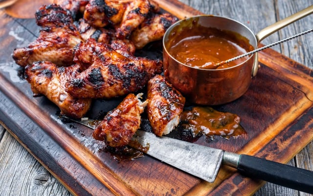 Poulet sauce barbecue
