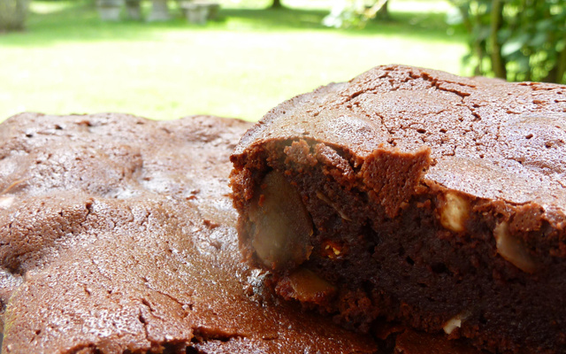 Fondant chocolat et fruits Secs