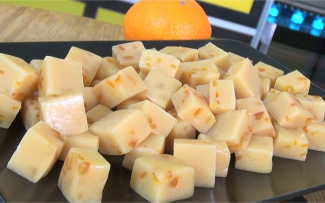 Caramels mous à l'orange