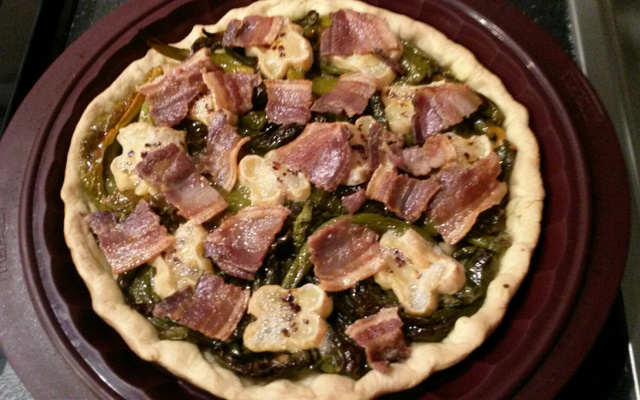 Tarte aux piments doux du Pays-Basque