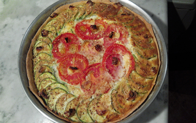 Gratin de courgettes du Pays basque
