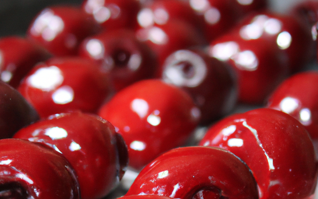 Cerises au four