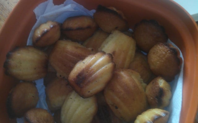 Madeleines au beurre salé