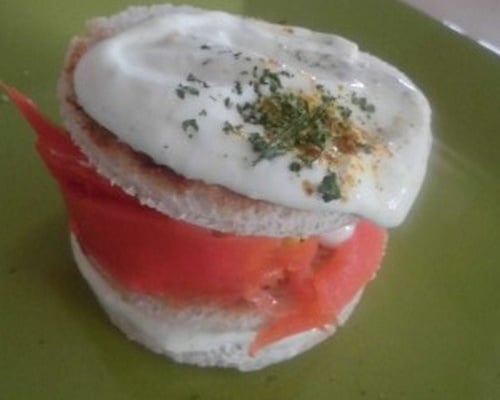 Tartine Tour Indienne au Saumon