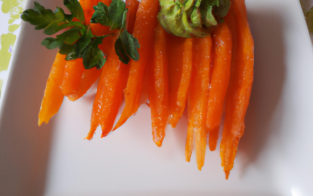 Douceurs de carottes au cerfeuil