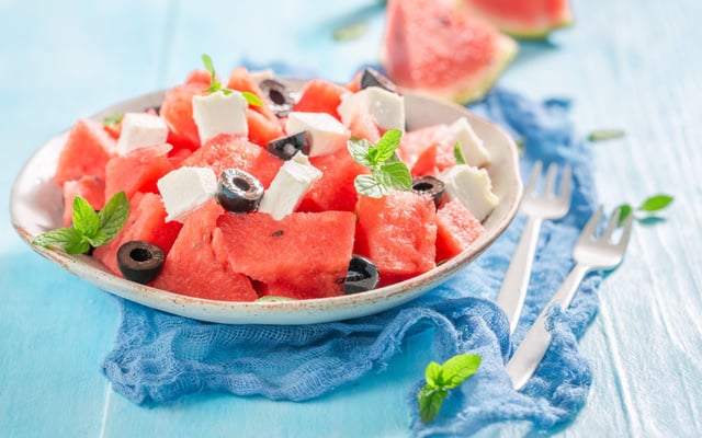 Salade pastèque feta