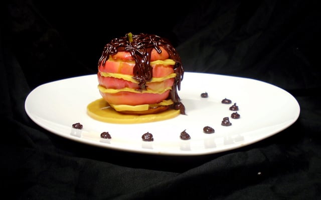 Mille-feuilles de pomme automnal