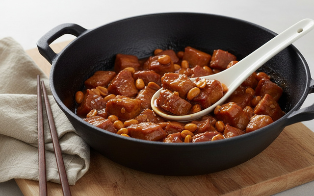 Sauté de porc au caramel