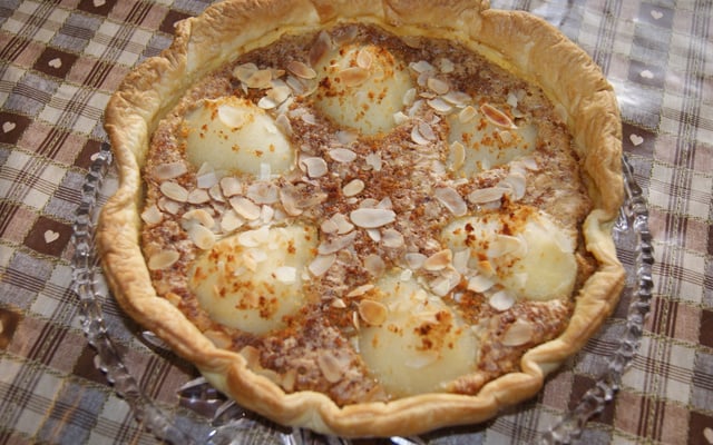 Tarte aux poires aux  d'épices