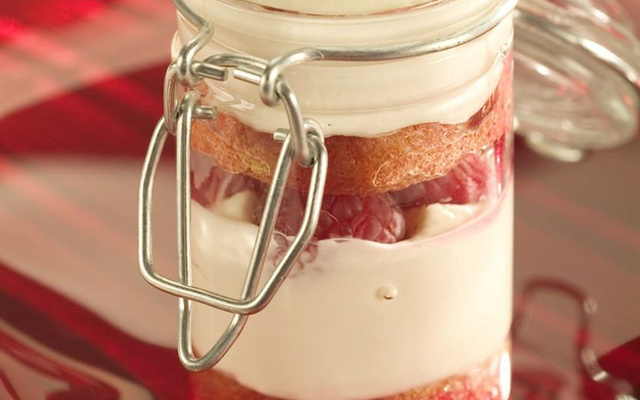 Tiramisu aux framboises, version fruitée du célèbre dessert