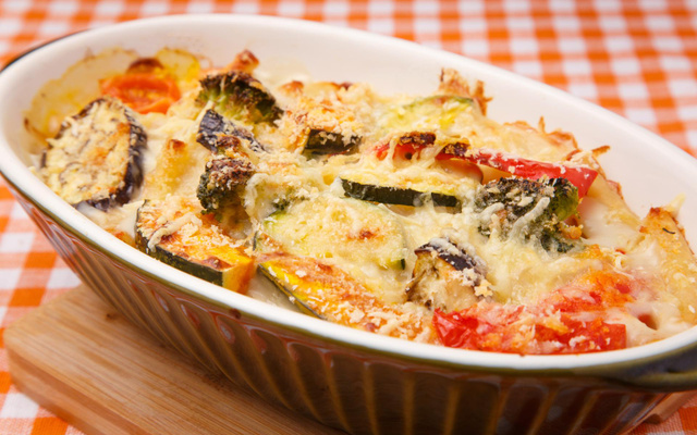 Gratin léger aux légumes du soleil