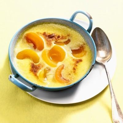 Gratin comme un sabayon aux abricots