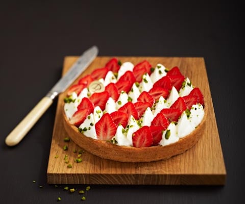 Tarte fraise et mascarpone