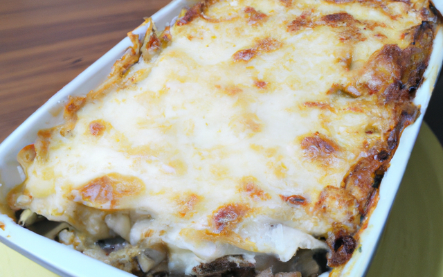 Gratin de bœuf à l'italienne