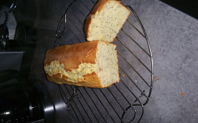 Cake au citron et aux graines de pavot