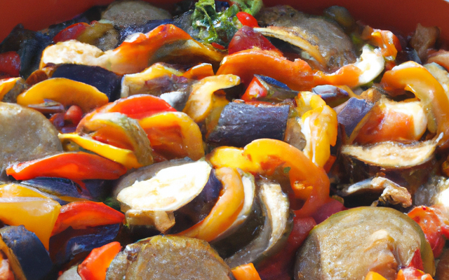 Ratatouille traditionnelle de Nice