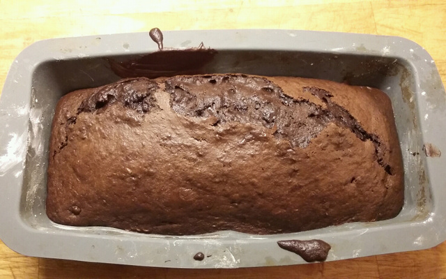 Gateau ultra léger: chocolat, courgette & banane