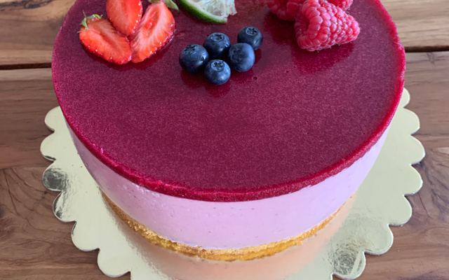 Bavarois framboise