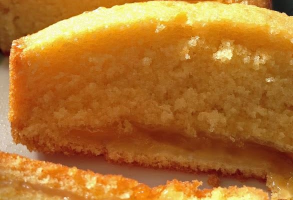 Le quatre-quart au lemon curd