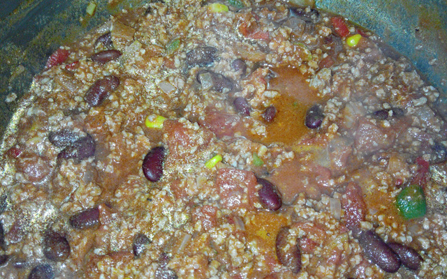 Chili con carne de chef