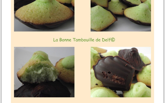 Madeleines "after eight"