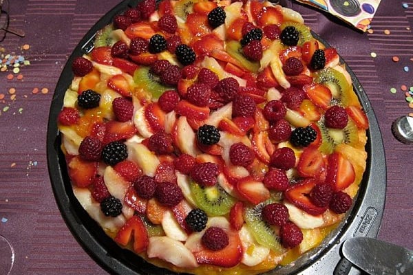 Tarte aux fruits de grand-mère