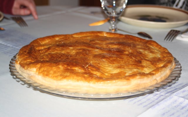 Tourte Saumon / Champignons / Epinards