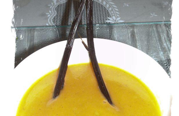 Soupe carotte et vanille