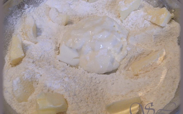 Pâte sableuse sucrée au fromage blanc