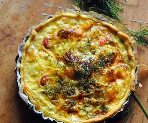 Tartelettes crevettes pétoncles et Cottage cheese