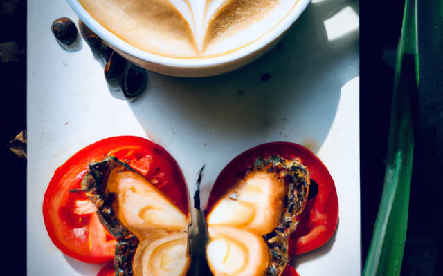 Cappuccino Tomato papillon