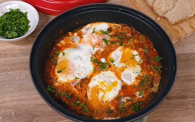 Tajine aux légumes et aux oeufs Label Rouge