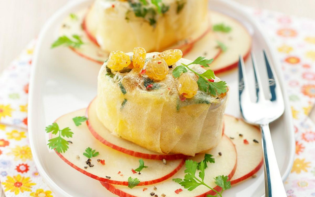 Mini caprice en habits croquants