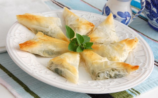 Brick épinard, pommes de terre, fromage