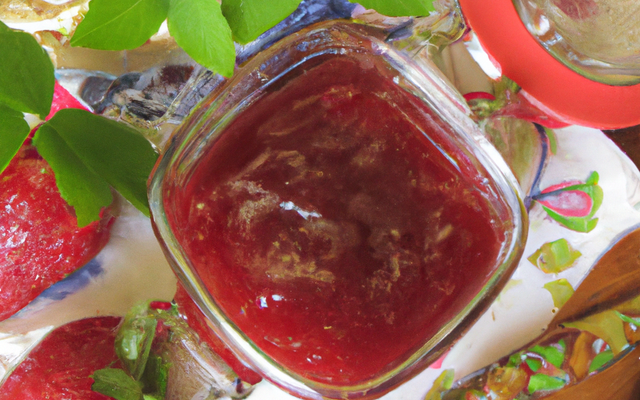 Confiture de fraise maison