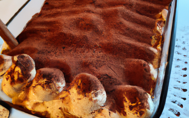 Tiramisu Crème de Marrons et chocolat