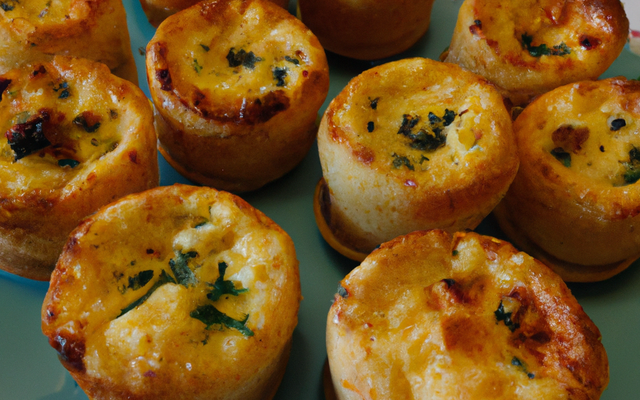 Petits souflés au Roquefort